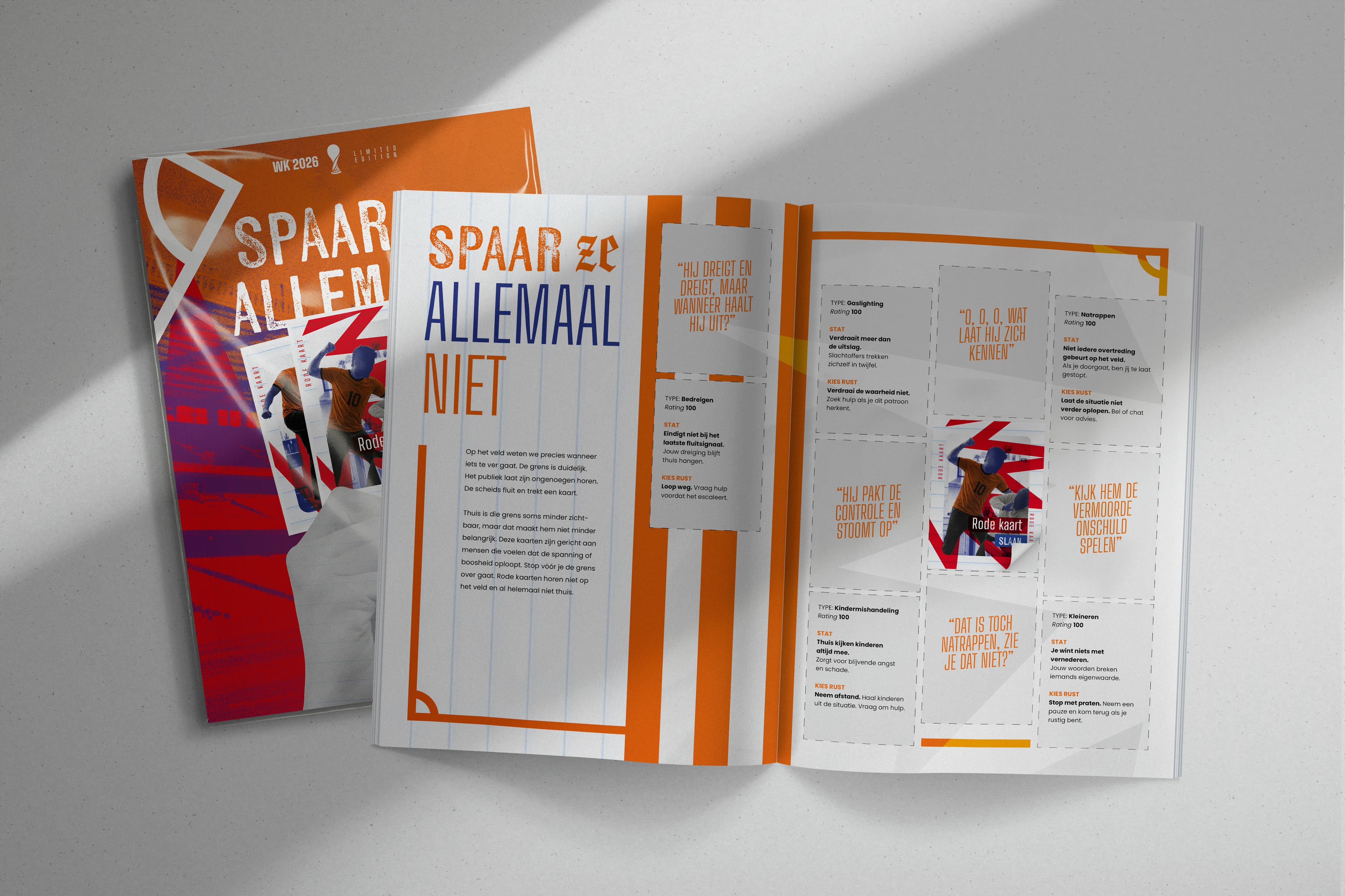 Niet ieder huis kleurt feestelijk oranje:  Landelijk Netwerk Zorg en Straf vraagt tijdens WK aandacht voor spanningen achter de voordeur